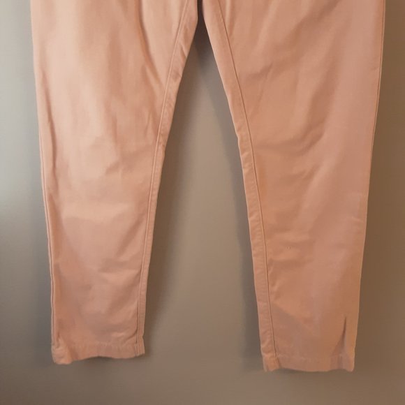Penguin Men's Cotton Chinos Salmon Colour Size 31x32 - Picture 3 of 11